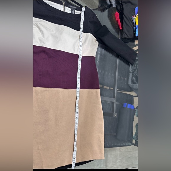 White House Black Market Colour Block Dress - Picture 5 of 7